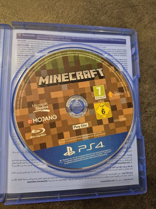 Minecraft Bedrock na PS4 PL