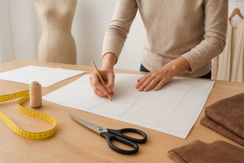 Конструктор одягу. Розробка лекал та моделей.