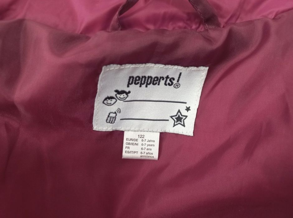 Осіння куртка на дівчинку Pepperts 122 см 5-7 р. недорого
