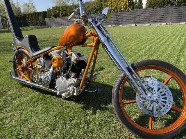 Harley-Davidson  Jedyny w swoim rodzaju custom Knucklehead