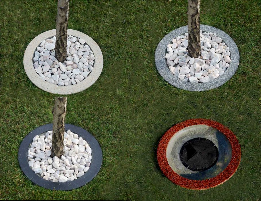 Obrzeża ozdobne Oz01 pod drzewa i krzewy- średnica 50cm
