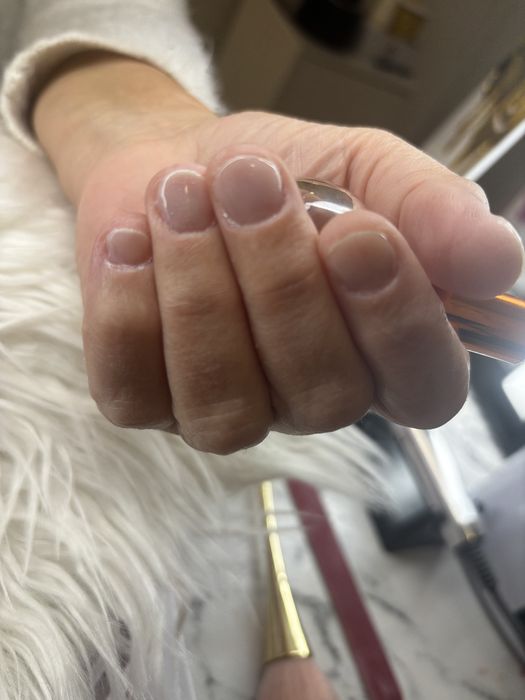 Vagas unhas de gel ou verniz gel