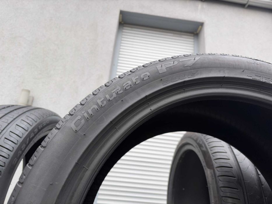 4szt letnie 285/40R20 + 245/45R20 Pirelli 6,8mm 2024r bdb stan! L804