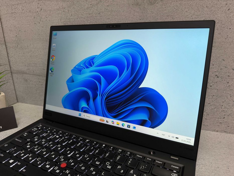 14”/16gb ddr3/i5-8350u/Надійний ноутбук Lenovo X1 Carbon Gen 6