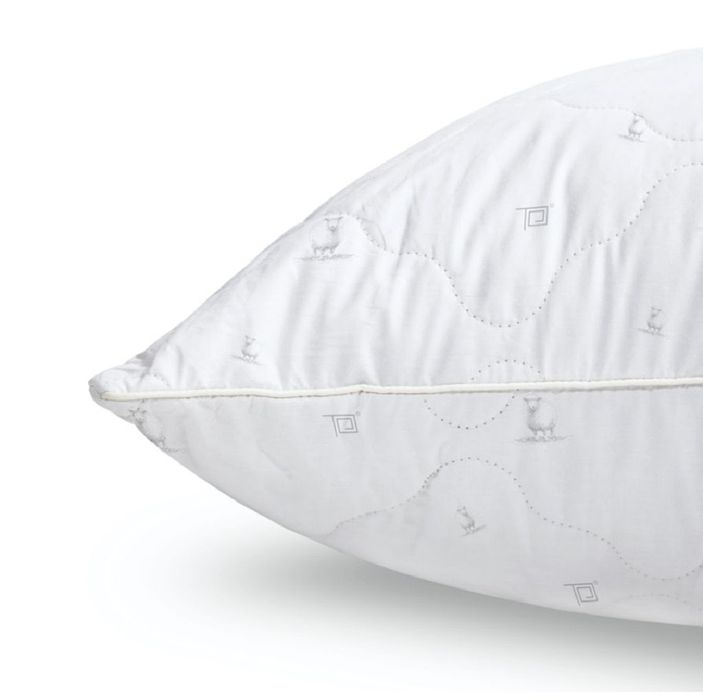 Подушка на овчині ортопедична 50х70, преміум, подушка ортопедическая