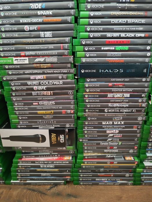Gry Xbox one series Minecraft GTA Lego Rdr Cod Wiedźmin mafia  bf