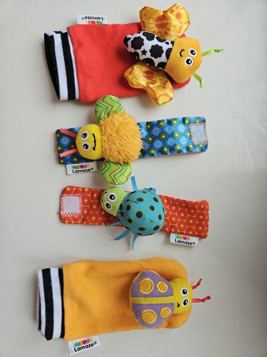 LAMAZE grzechotki i motyl