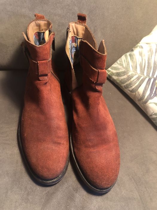 Buty Tommy Hilfiger, r 42, kolor ceglasty