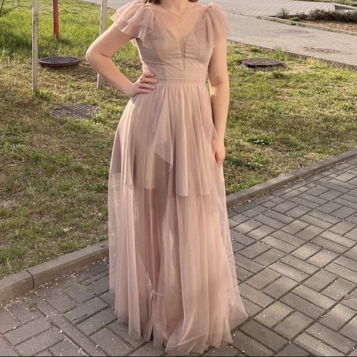 sukienka na studniówkę/bal S/36 stan b. dobry Lacoria