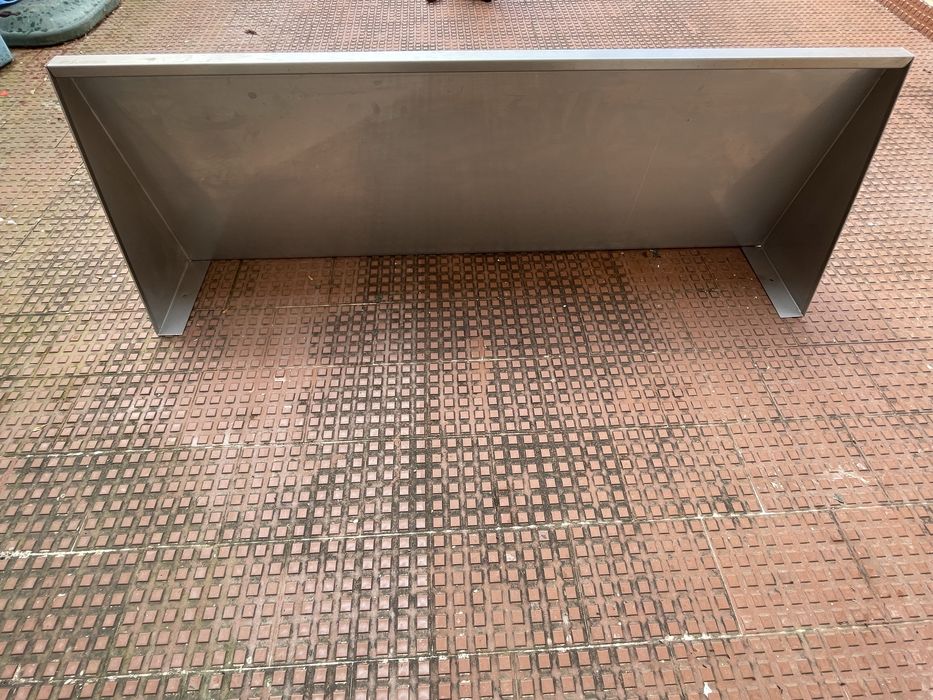 Armario parede e 4 prateleiras inox cozinha