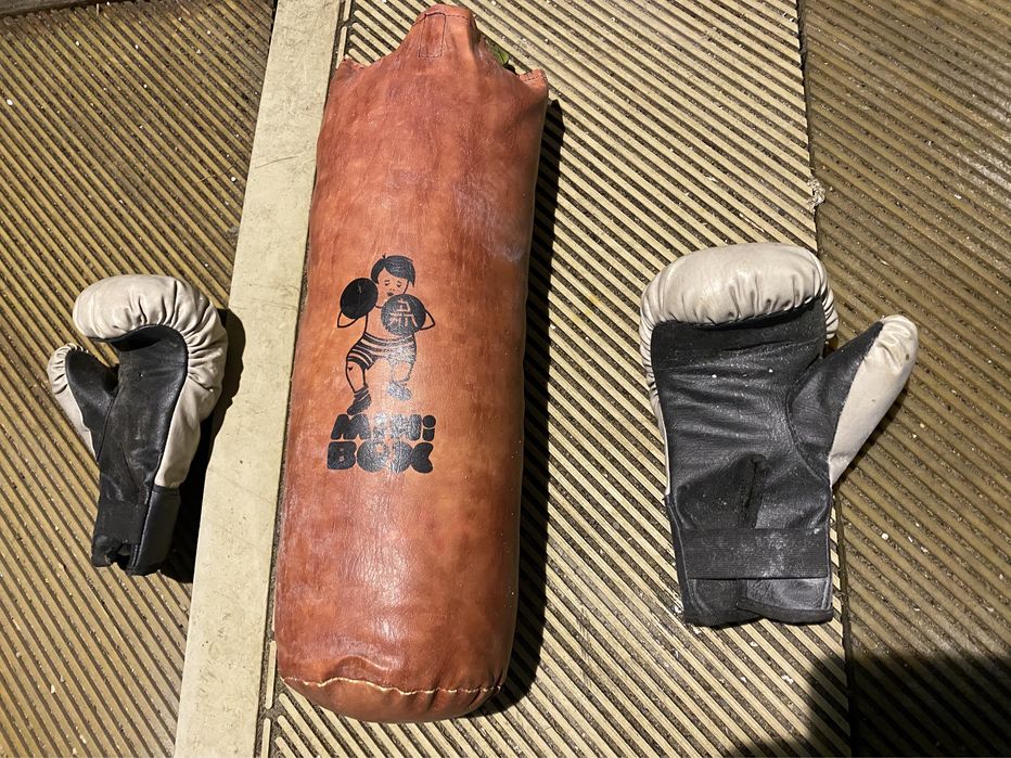 Mini box gruszka do boksu rekawice dla dzieci