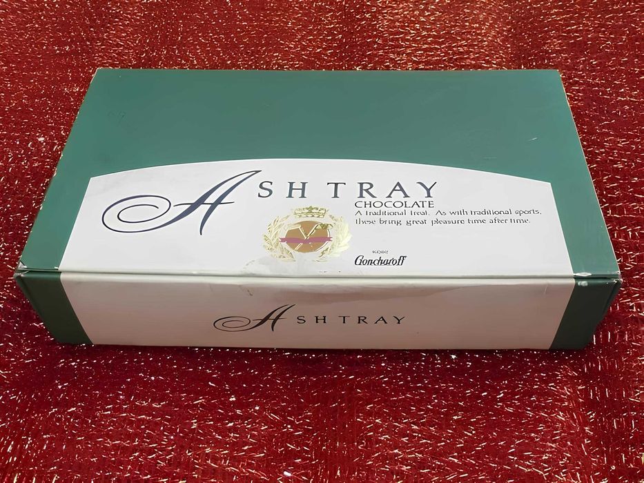cinzeiro em porcelana tema golfe *cinzeiros* ashtray porcelain