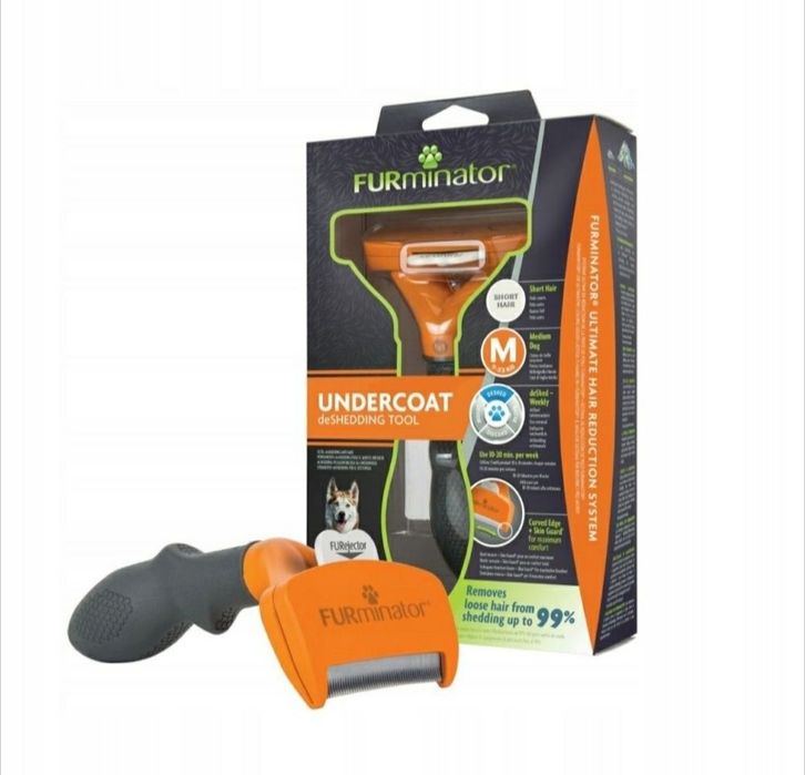 Furminator dla psów krótkowłosych Medium - NOWY short hair