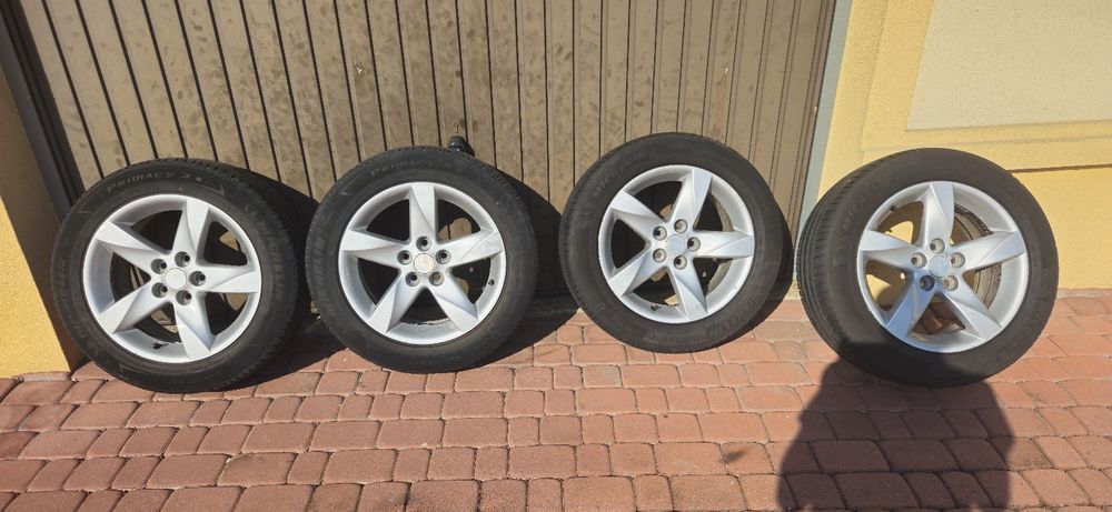 Oryginalne felgi 4 szt. Mitsubishi Eclipse 4g + opony Michelin Primacy