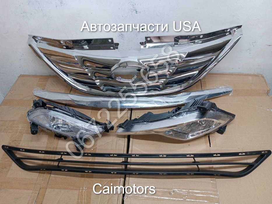 Противотуманные фары туманки противотуманки решетка заглушка Sonata YF