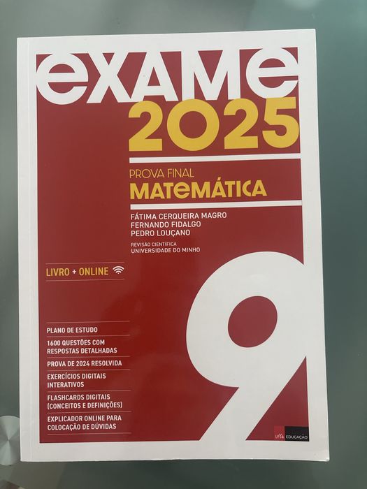 Livro preparacao exames nacionais Matematica