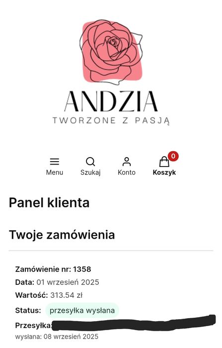 Ubranko do chrztu dla dziewczynki