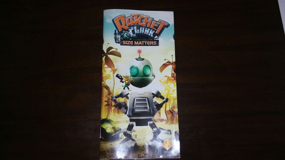 Ratchet & Clank Size Matters PSP User Manual64286058718851120