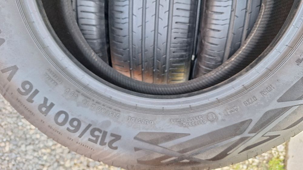 Opony letnie Continental 215/60 16, 2021rok