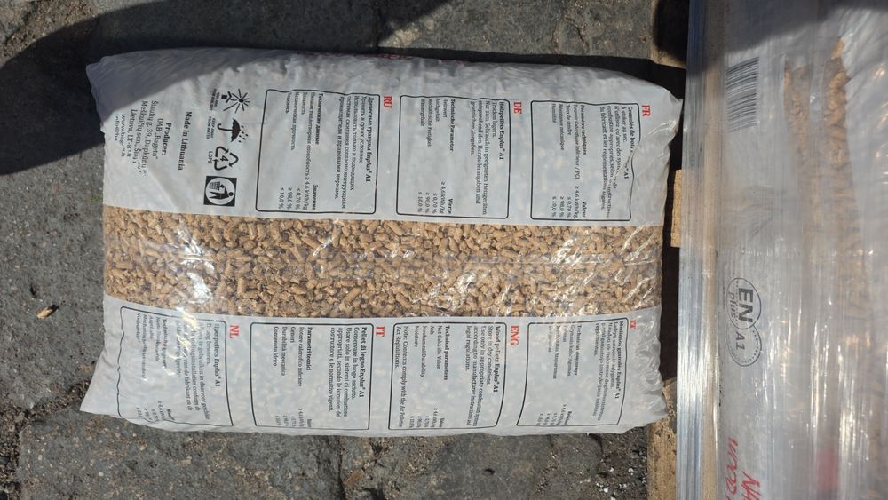 Pellet na worki tanio