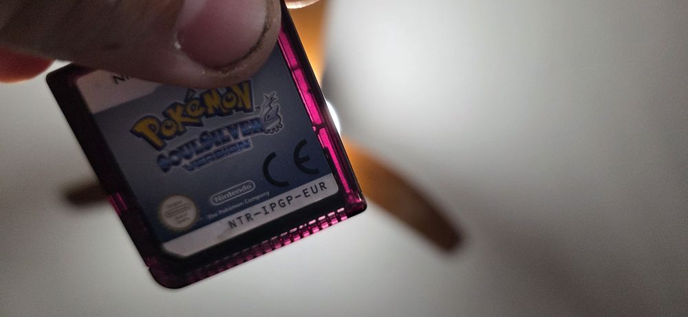 Jogo Pokemon SoulSilver original em inglês com manual e caixa em português