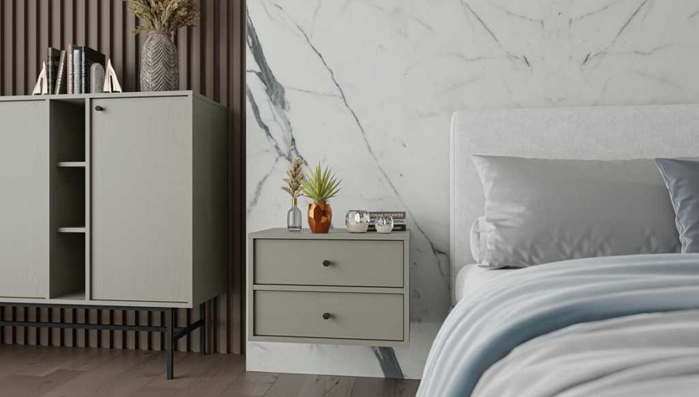 Stolik nocy 2S podwieszana JAKATA 4 Eucaliptus