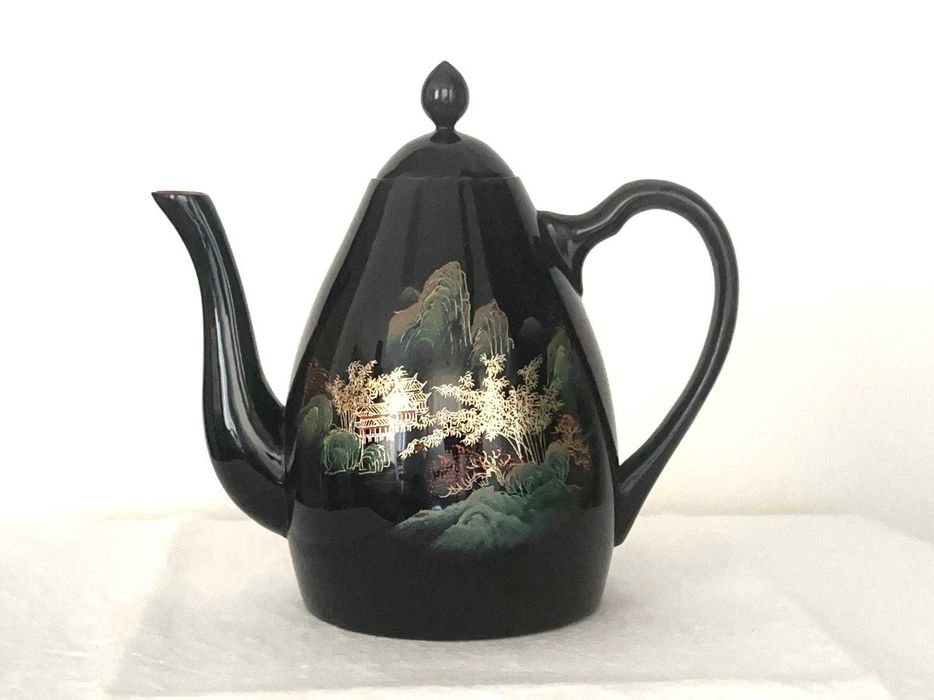 Conjunto de serviço de chá chinês da década de 1930, peça de coleção