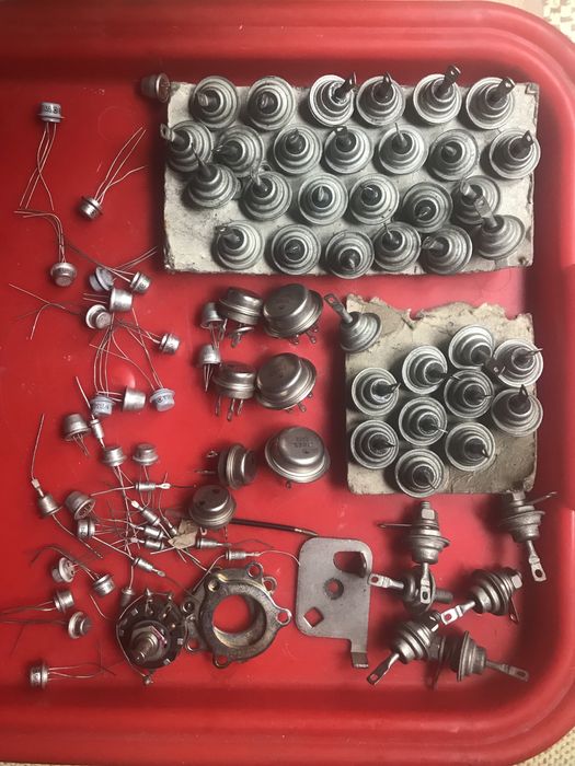 Радіодеталі діоди та транзистори