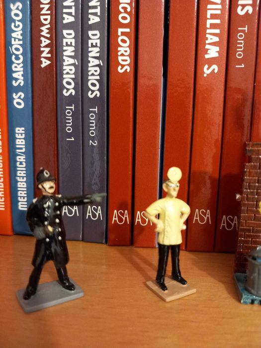 Blake e Mortimer A Marca Amarela 6 figuras PIXI mini