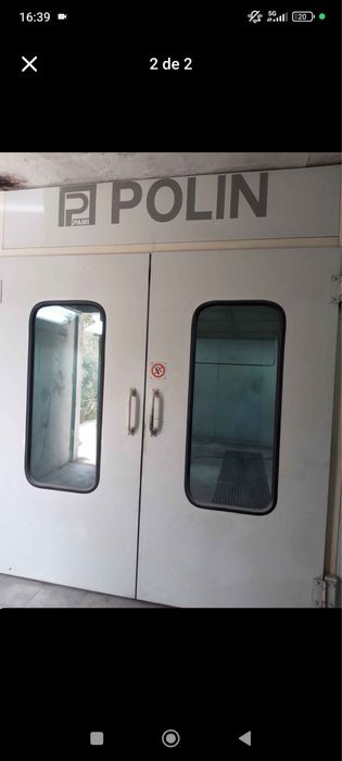 Cabine de pintura automovel