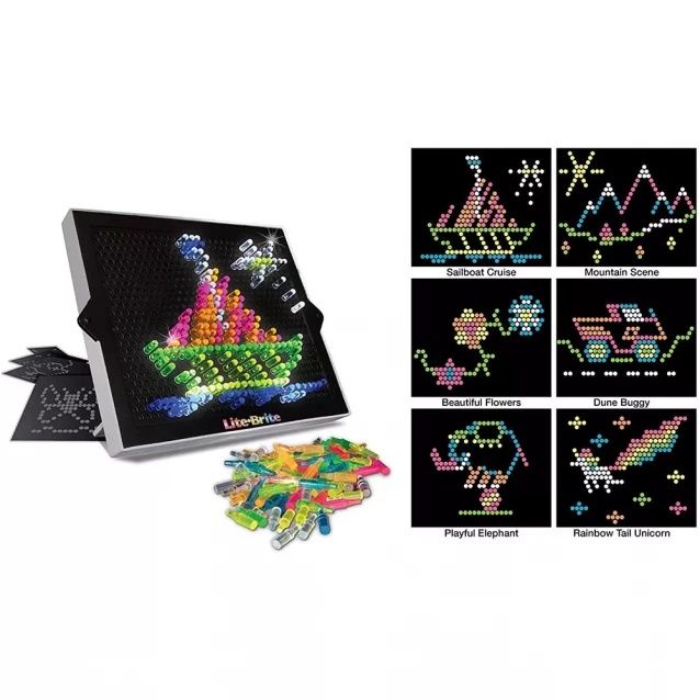 Розвиваюча мозаїка Lite-Brite Classic з шаблонами і підсвіткою