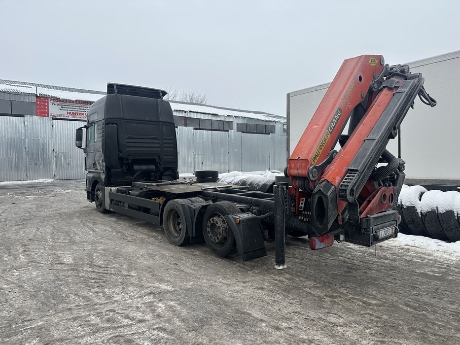 Спойлер на MAN 2010 року TGX 440