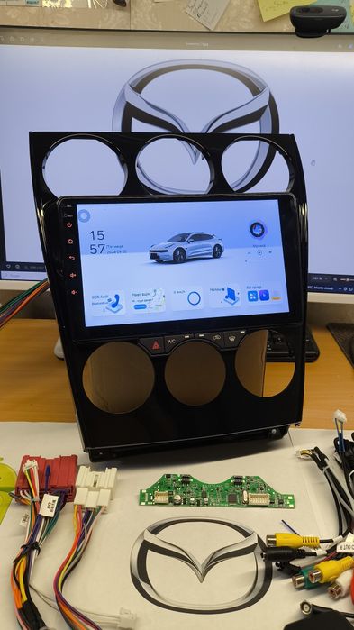 Магнітола Mazda 6, 2002 - 2015р  верхній або нижній екранAndroid