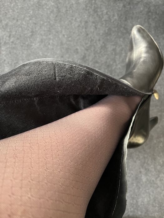 Сапоги кожа Италия