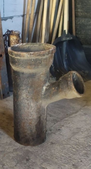 Чугунна труба, чугунний раструб, труби СССР 150мм.