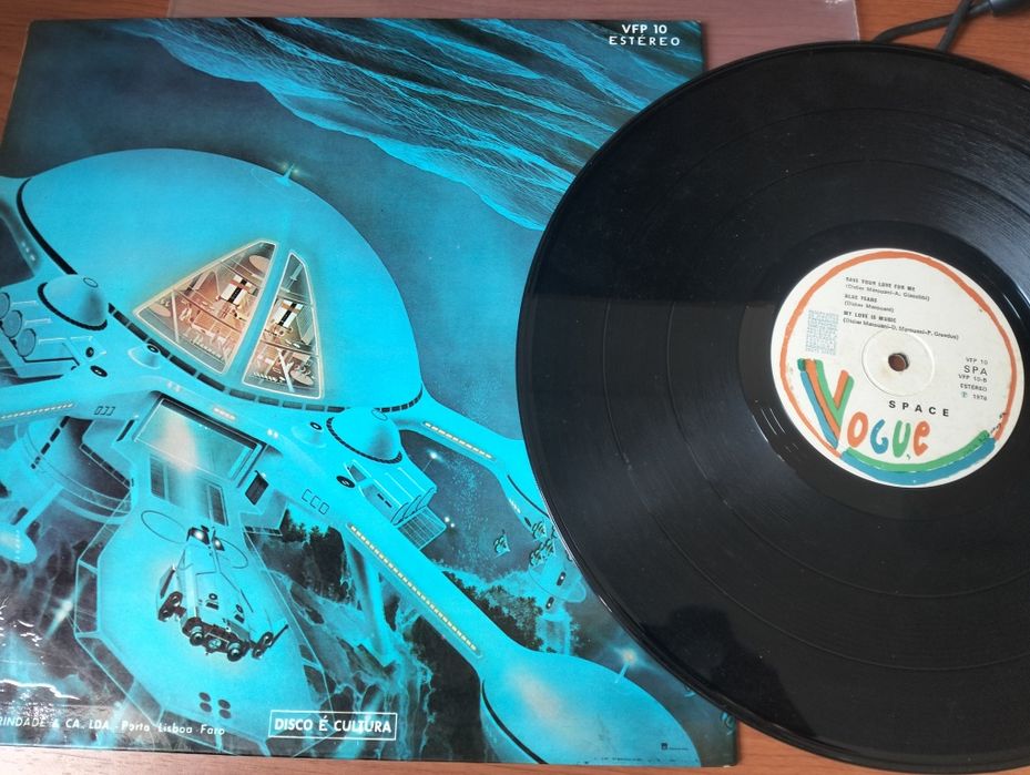 Disco de vinil 12' Space