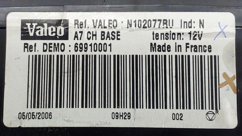 Comando chauffage / sofagem PEUGEOT 207 (WA_, WC_)