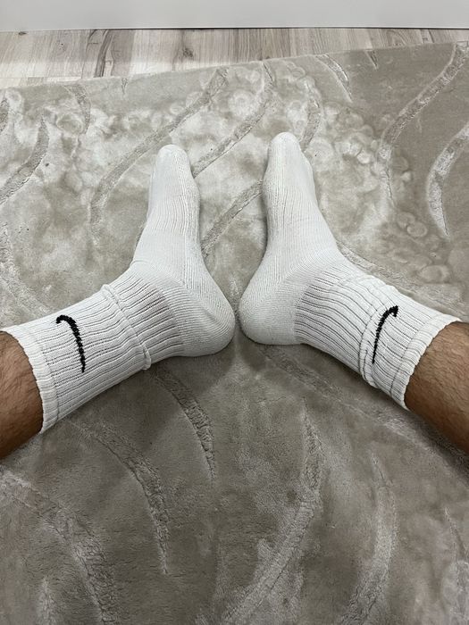 Skarpetki nike biale