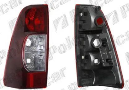 Farolins Farolim escuro de trás Isuzu D-Max 2006 a 2012