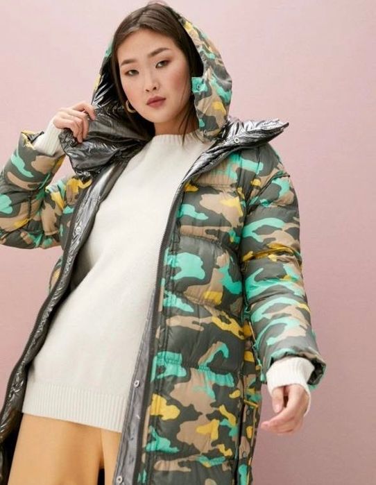 Утеплений пуховик PATRIZIA PEPE ОРИГІНАЛ, двухсторонний теплый пуховик