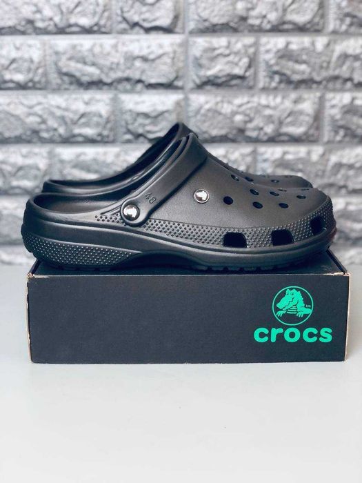 Рзазмер 36-49! крокси чоловічі всі розміри! швидка відправка! Crocs черные пенка Тапки Crocs мужские черные для бассейна. Тапочки Крокс Літо