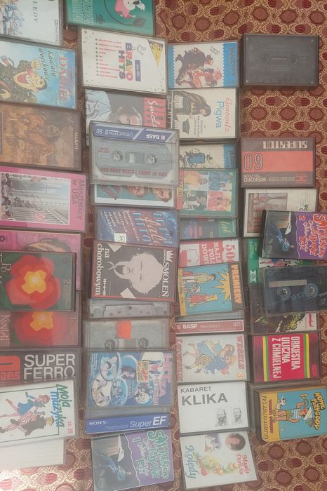 Kasety magnetofonowe zestaw