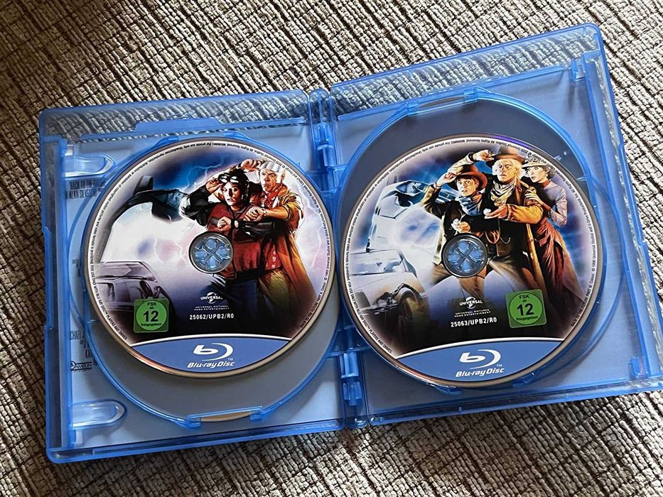 Regresso ao Futuro trilogia BLU-RAY Back to the Future ENVIO GRÁT NOVO