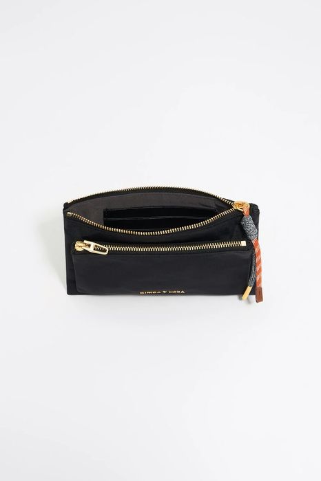 Carteira dupla preta - Bimba Y Lola