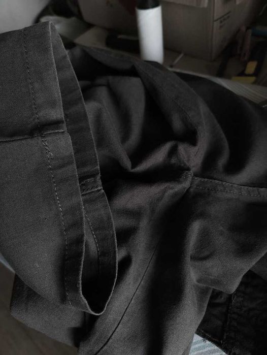 Джинсы (chino лён Denim&Co jeans Ирландия w34 dark grey brown.