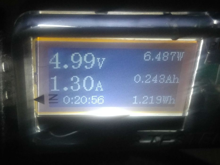 USB тестер J7-t Черный Доктор вольтметр амперметр ваттметр