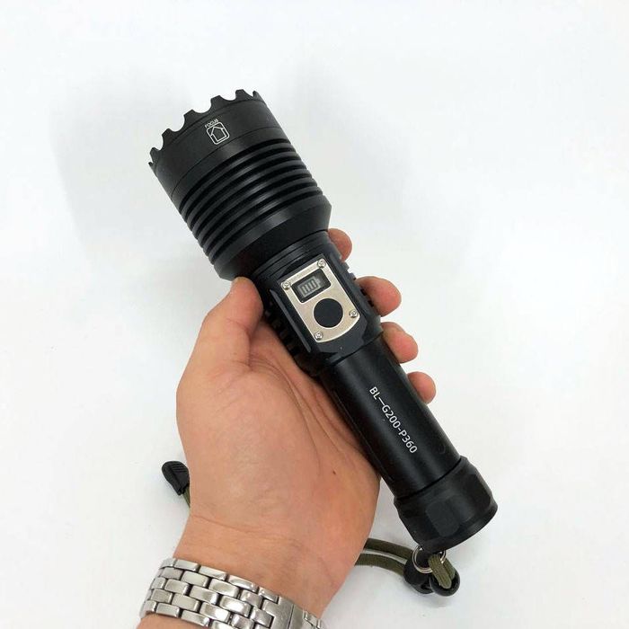 Фонарик прожектор Bailong тактический на аккумуляторе