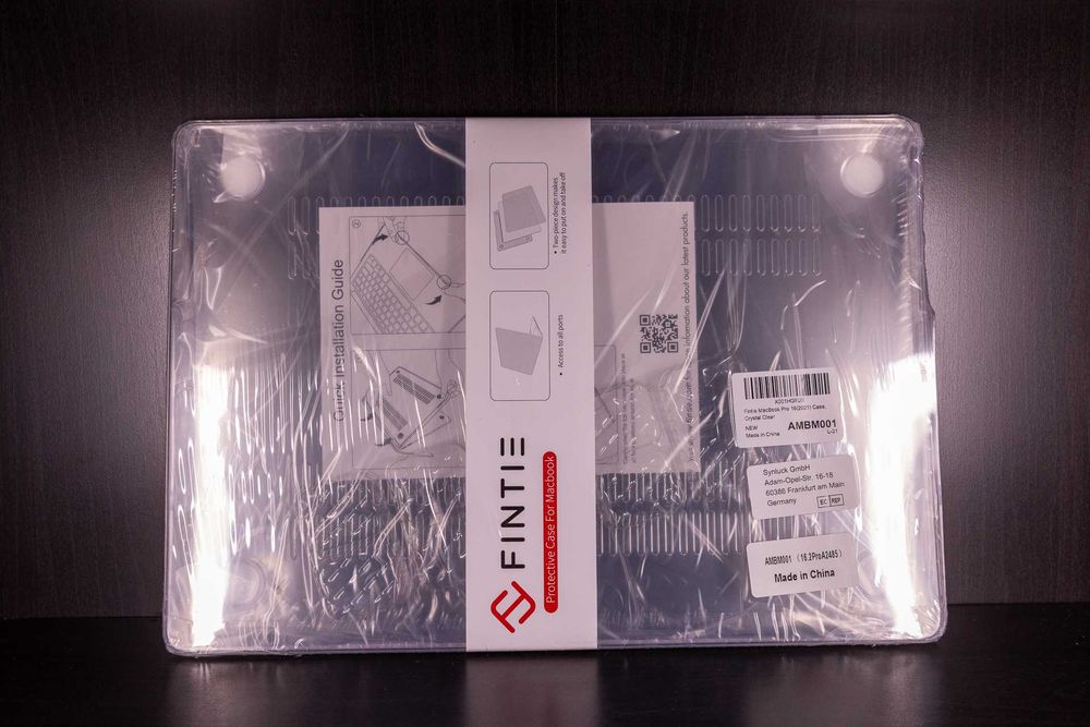 Fintie MacBook Pro 16(2021) Case, Crystal Clear