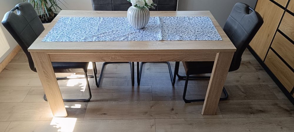 Stół Jysk 160x80 dąb sonoma jak nowy!