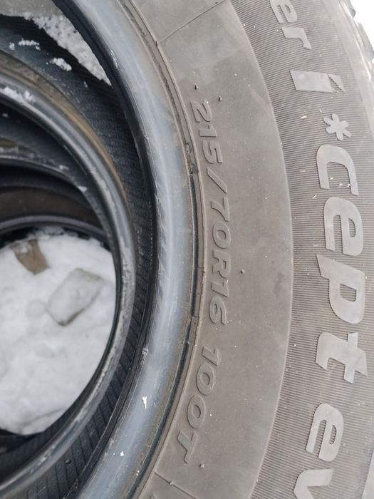 215 70 r16 100T Hankook Winter i*cept Evo 2 SUV komplet zima wymiana